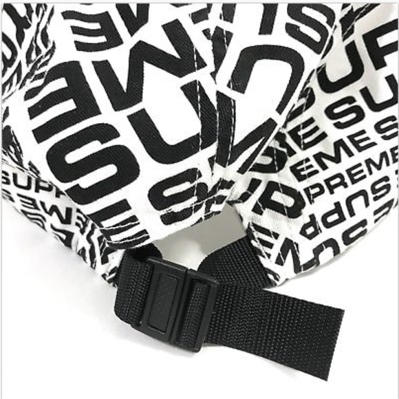 SUPREME Repeater Camp Cap White Hat NEW IN HAND! - Picture 4 of 5